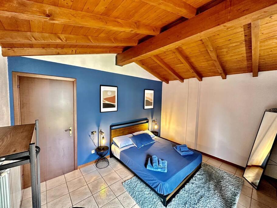 3Br Villetta Con Panoramica Sul Lago Несо Екстериор снимка